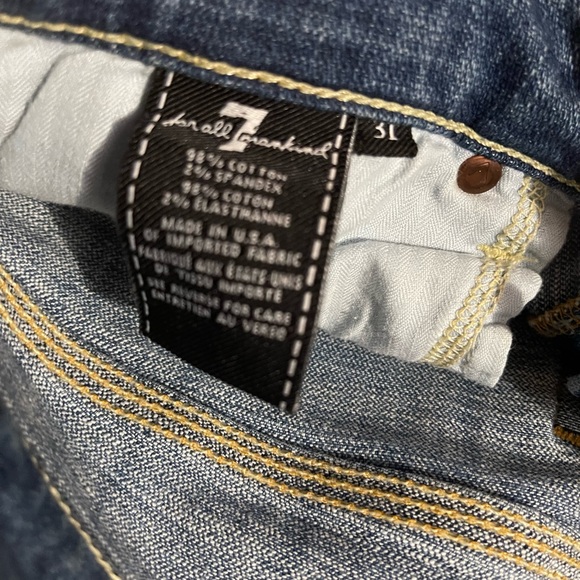 Hardly worn flared Seven for all mankind jeans - Picture 8 of 11